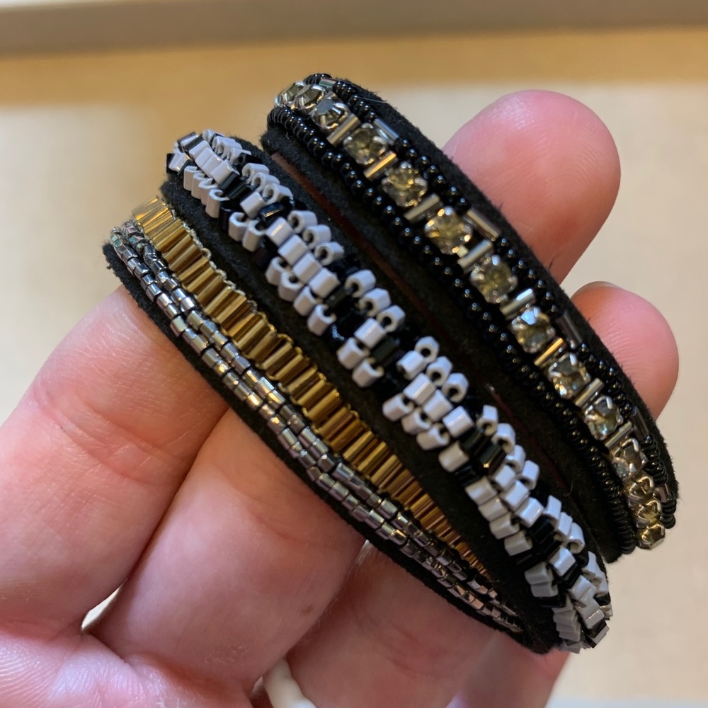 Stella & Dot Emma Triple Wrap Bracelet